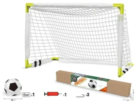 Futbalová sada s bránkou, loptou a pumpičkou