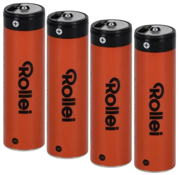 Rollei AA / Nabíjacia batéria / USB-C nabíjanie / 4 ks v balení (20094)