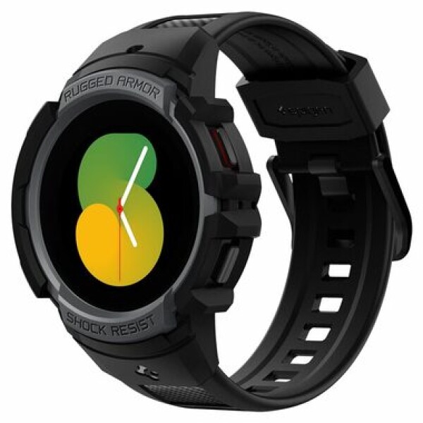 Spigen Rugged Armor Pre ochranný kryt pre Samsung Galaxy Watch 5 44mm amp; 4 44mm sivá (ACS03164)