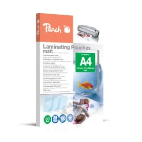 PEACH laminovacia fólia A4 (303x216mm) 80mic Highspeed 100ks (PP580-22)