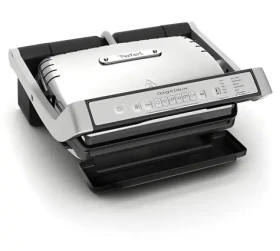 TEFAL Optigrill Elite GC707D strieborná/čierna / Kontaktný gril / 2000 W / 6 programov