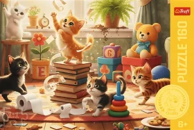 Trefl Puzzle Mačacie neplechy
