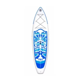FunWater Nafukovací Paddleboard SUPFW05B Tiki 320cm modro-biela / príslušenstvo (SUPFW05B)