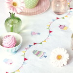 GREEN GATE Porcelánový tanier Dotty Pale Pink