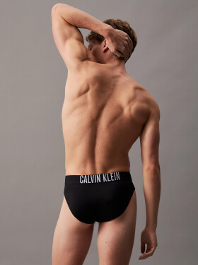 Pánske plavky KM0KM01057 BEH black - Calvin Klein L