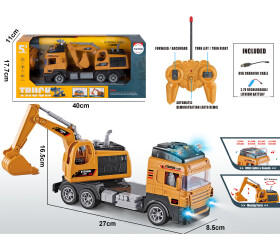 Mamido Mamido Nákladné auto s bagrom na diaľkové ovládanie R/C