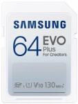 Samsung EVO Plus SDXC 64GB / Class 10 / U1 / čítanie až 130MBs / vhodné pre 4K (MB-SC64K/EU)