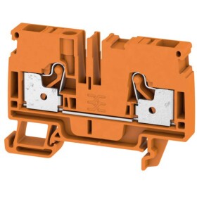 Weidmüller 1991800000 priechodná svorka 8.1 mm pružinová svorka oranžová 50 ks; 1991800000