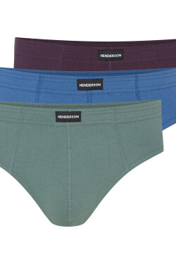 KLASICKÉ NOHAVIČKY 3P 1446 K671 AW 25 zelenomodrá XL