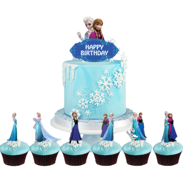 Zápich do torty Frozen 7 ks - Cakesicq - Cakesicq