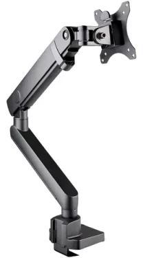StarTech Stolové rameno pre monitor čierna / Držiak monitora / VESA 75x75-100x100 / 17-34" / nosnosť 8 kg (ARMSLIM2USB3)