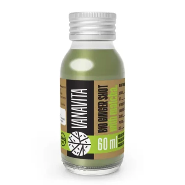 BIO Zázvorový shot s matchou - VanaVita (bez príchuti, 60 ml) (33505-1-60ml)