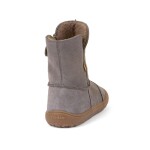Detská zimná barefoot obuv TEX SUEDE Gray, Froddo, G3160238-3, sivá - 28