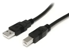 StarTech USB2HAB30AC čierna / Kábel USB-A na USB-B / aktívny / 9 m / USB 2.0 (USB2HAB30AC)
