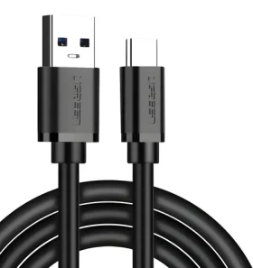 Ugreen USB-A (M) - USB-C (M) 1,5 m čierna / Kábel / USB 3.0 / Rýchlonabíjanie (20883)