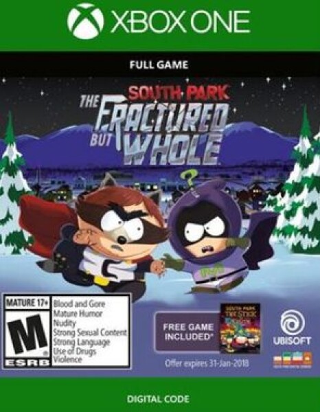 XONE South Park: Fractured But Whole / Elektronická licencia / RPG / Angličtina / od 18 rokov / Hra pre Xbox One (G3Q-00182)