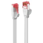 Lindy biela / Patch kábel / Cat 6 U/FTP / Flachband / RJ45-RJ45 / 5 m (47564)