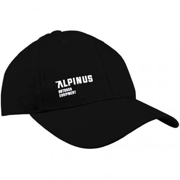 Baseballová čiapka ALP20BSC0004 - Alpinus 55-60 cm černá s bílou