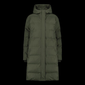 Dámska zimná bunda CMP s kapucňou, zateplená, nepremokavá, zelená (34K0096/F905) 48