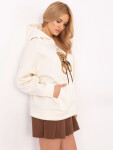 Mikina DHJ BL A8695.65P light beige jedna velikost