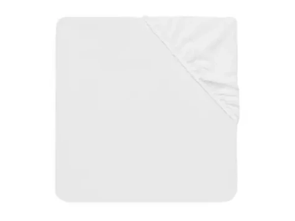 Jollein Prestieradlo nepriepustné 120x60 cm White / Pre matrac do 120 x 60 cm (550-507-00100)