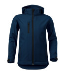 Detská softshellová bunda Performance navy blue 134 cm/8 let