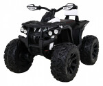 Mamido Mamido Detská elektrická štvorkolka ATV Power 4x4 biela