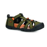Keen Seacamp II Dark Olive/Gold Flame AD (CNX) športové sandále 37 EUR