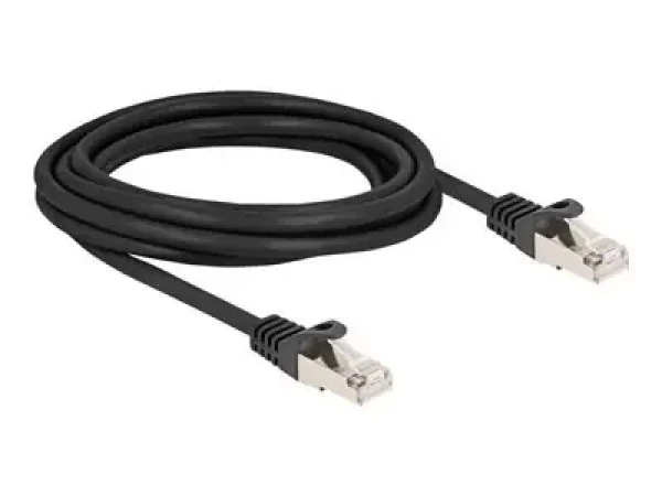 DeLock Kábel RJ-50 (M)-RJ-50 (M) 3 m čierna / Dátový kábel / S/FTP / 26 AWG (80189)
