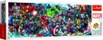 Trefl - Puzzle - Panoramatické puzzle Svet Marvelu