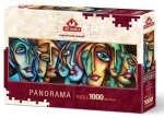 ART PUZZLE 4446 Panoramatické puzzle Tváre