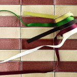 House Doctor Saténové stuhy Tape – set 5 ks