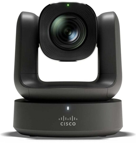 Cisco Room Vision PTZ - kamera konferencyjna - PTZ - farba - 3840 x 2160 - 4K UHD (3840 x 2160) - napędzany silnikiem - HDMI, video over IP - GbE - DC 42.5 - 57 V / PoE+