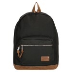 Retro ruksak Enrico Benetti Santiago Notebook Backpack 22 l Black
