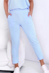 Dámske nohavice LENA baby blue XL