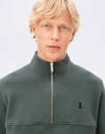 Armedangels Waarlo Fleece Troyer 2682 space steel L