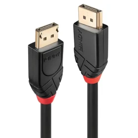 Lindy 41081 čierna / DisplayPort kábel / aktívny / 20 m / 4K 60Hz (41081)