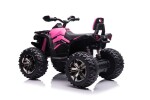 Mamido Detská elektrická štvorkolka ATV Power 4x4 ružová