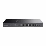 TP-LINK ES220GMP / Switch / 16x 1000Mbps / 2x 1000Mbps SFP / PoE (ES220GMP)
