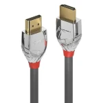 Lindy Cromo Line sivá / HDMI kábel / 1 m / High Speed / 4K 4096 x 2160 60Hz / pozlátené konektory (37871)