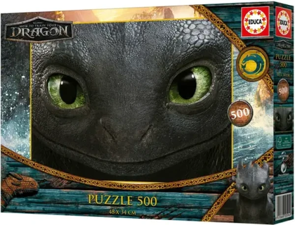 Educa Puzzle Ako vycvičiť draka