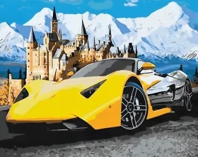 Norimpex Diamantové maľovanie Športové auto