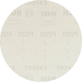 Bosch Accessories EXPERT M480 2608900676 brúsna sieť pre excentrickú brúsku bez otvorov Zrnitosť 220 (Ø) 125 mm 5 ks; 2608900676