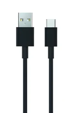 2GO čierna / Dátový kábel / USB-A - USB-C / USB 3.2 Gen 1 / 1 m / 2,4 A (795731)