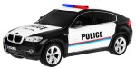 Mamido Policajné autíčko na diaľkové ovládanie R / C BMW X6 1:24