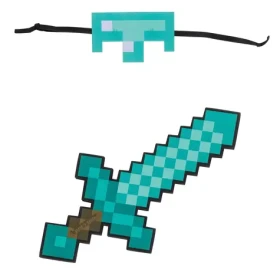 DISGUISE Sada doplnkov Minecraft Steve diamantový