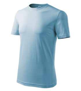 Klasické nové pánske tričko sky blue XL