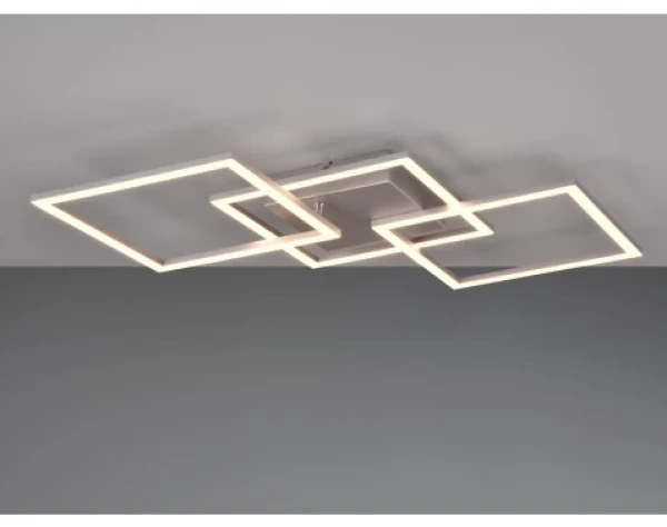 Stropné/nástenné osvetlenie LED Trail 74,5 cm, titanový kov%