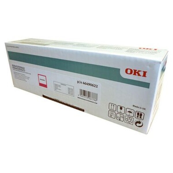 OKI 46490622 originálny toner fialová pre ES5473 6.000 strán 46490622