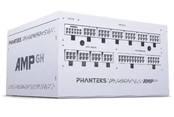 PHANTEKS AMP GH 1000W 80 PLUS Platinum biela / ATX 3.1 / 1000W / 80PLUS Platinum / Aktívny PFC / modulárny (PH-P1000GH_WT01_EU)